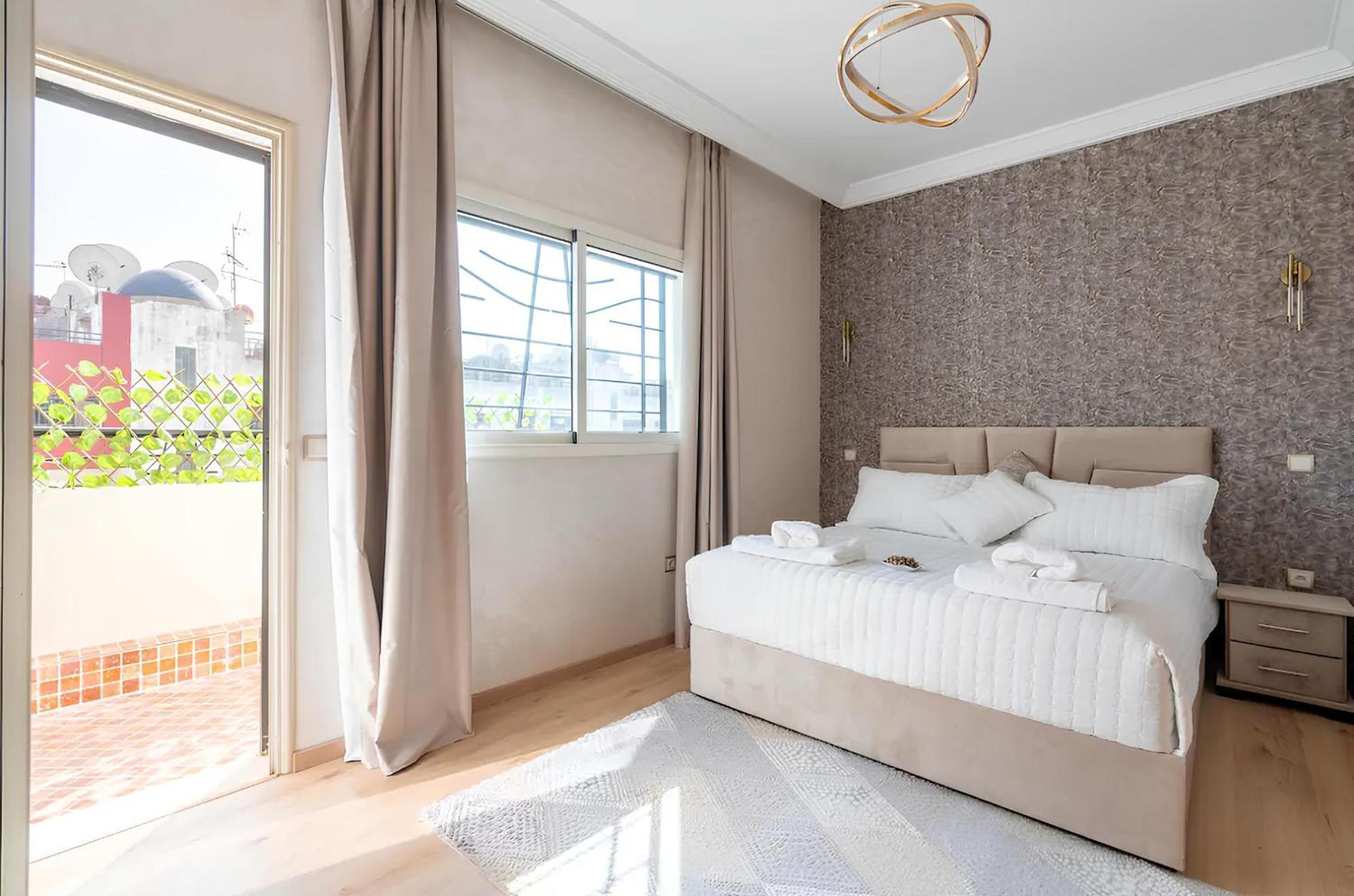 Spacieux Appartement 80 M² - Centre De คาซาบลังกา ภายนอก รูปภาพ